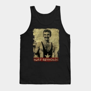 TEXTURE ART-Burt Reynolds - RETRO STYLE 4 Tank Top